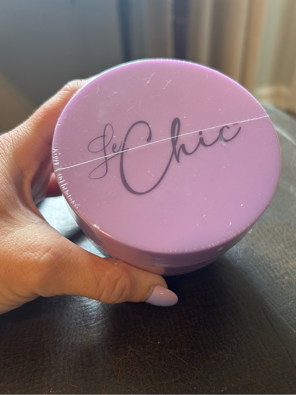 Le Chic Repairing Caviar Hair Mask - Purple - Infused with Keratin & Argan Oil